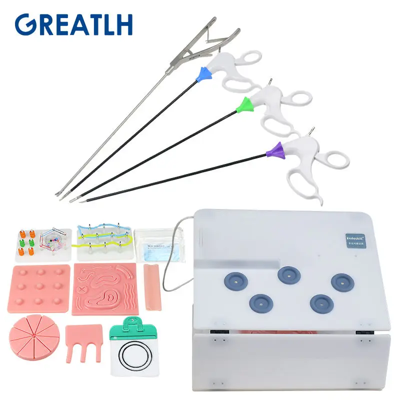 Medical Teaching Models Laparoscopic Training Box Laparoscopic Simulator Trainer Laparoscopic Simulation Kit