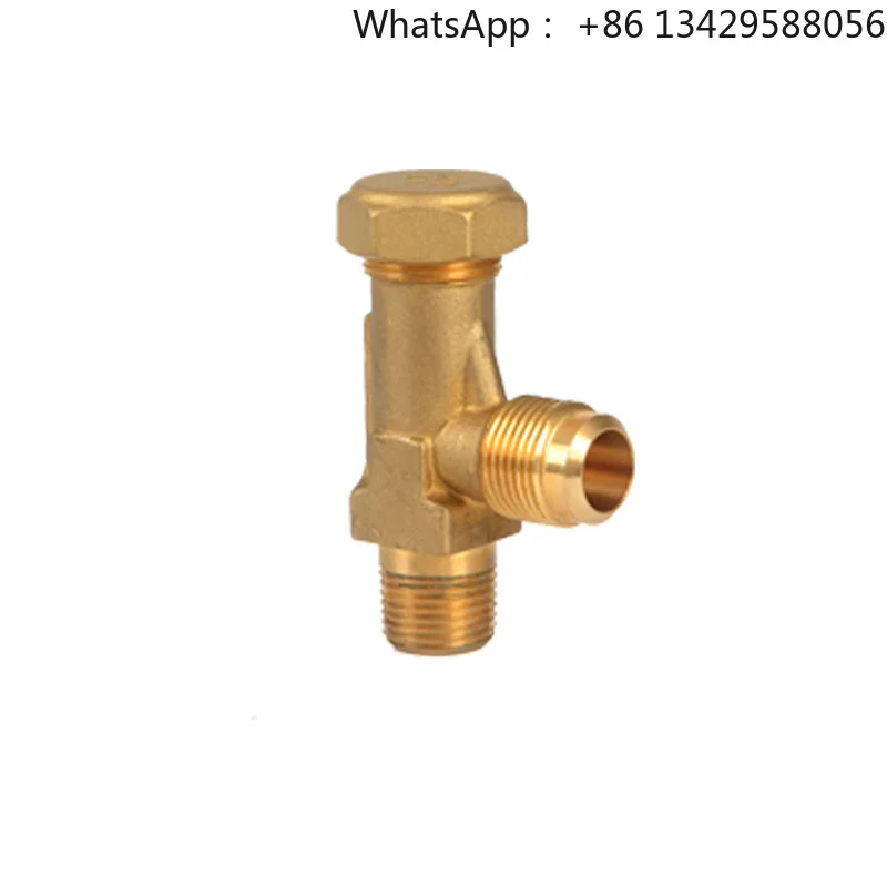 

Refrigeration Safety Valve YDAL34/240 Right Angle Brass Exhaust Relief Valve