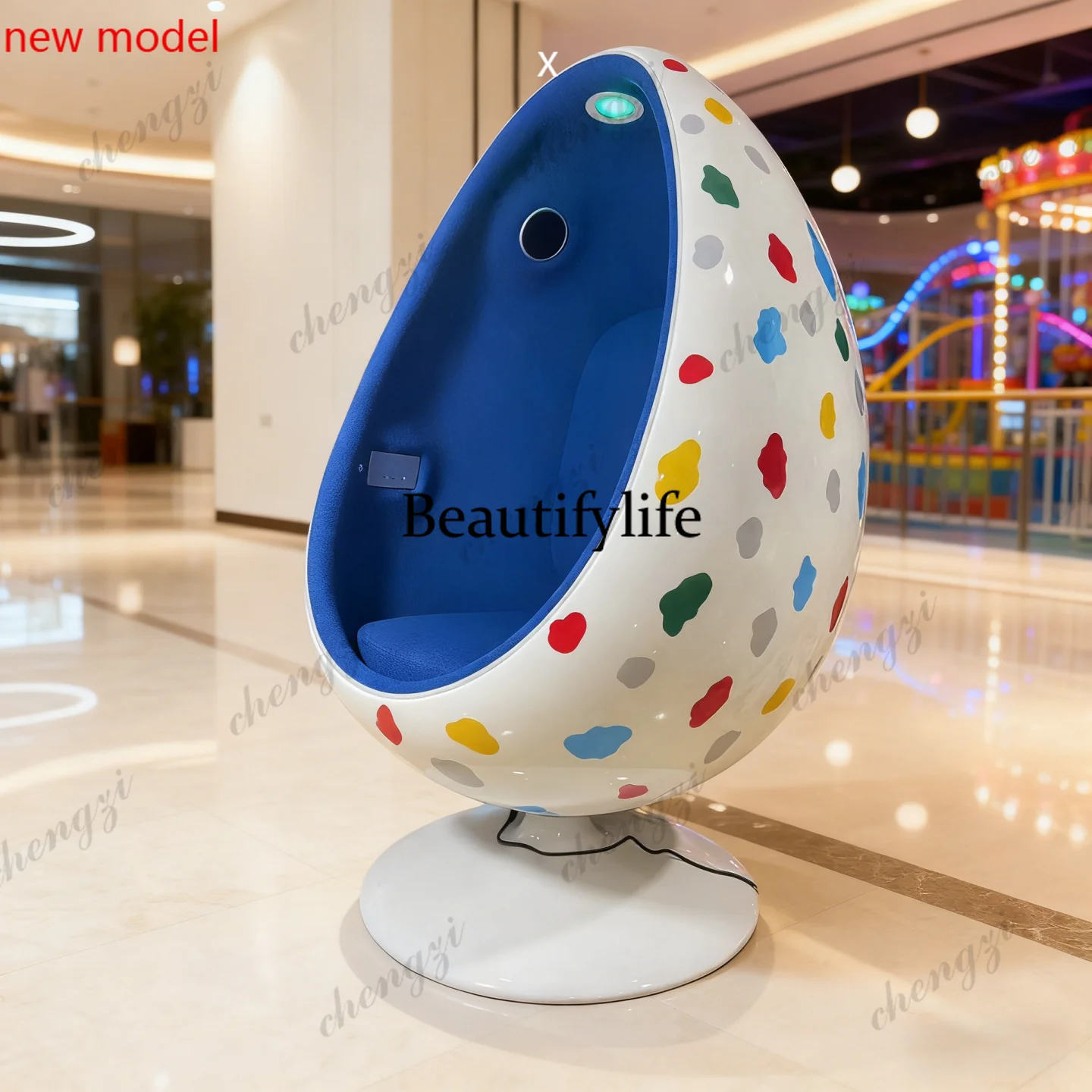 Household spherical rotating creative living room leisure chairN138