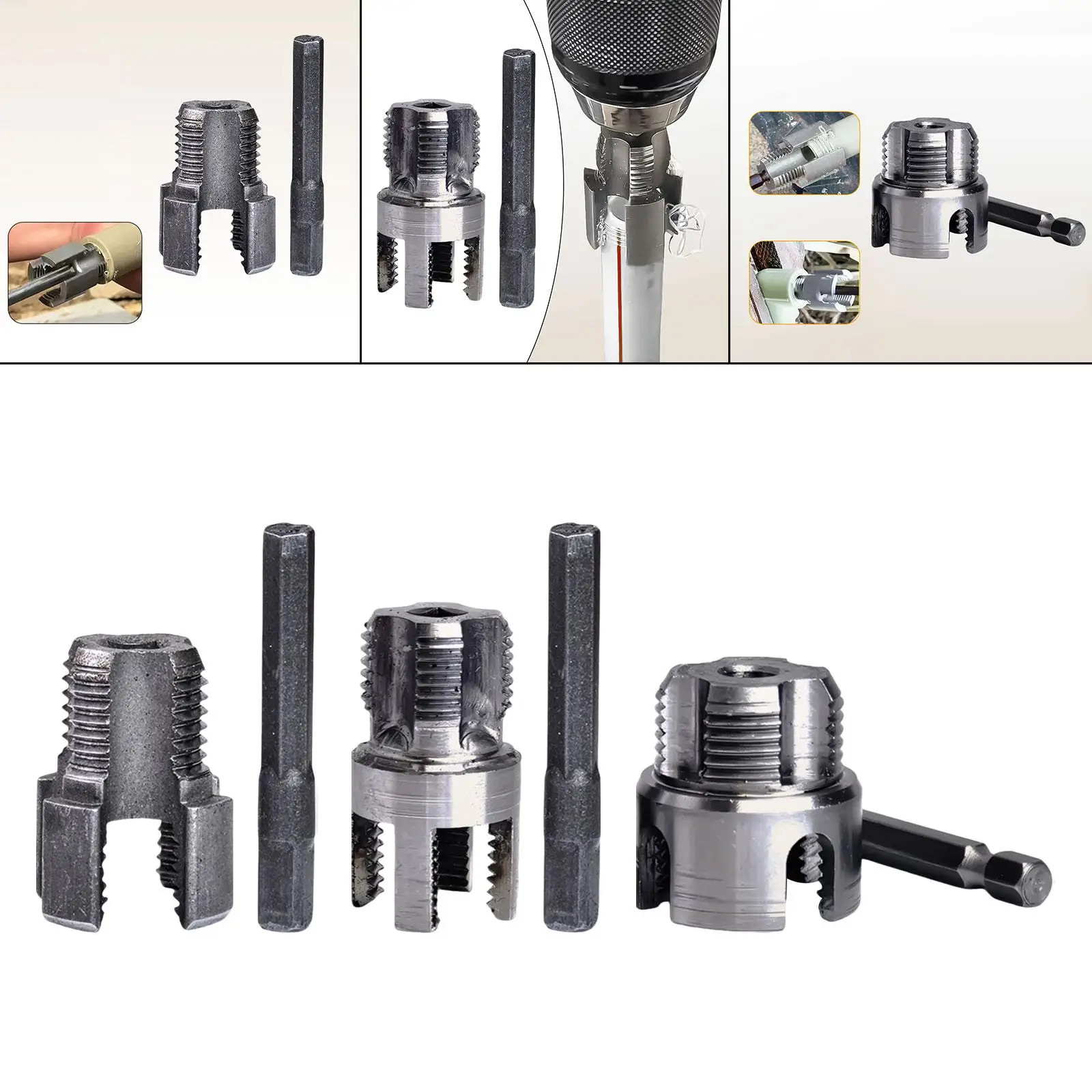 

Инструмент для нарезания резьбы по трубе, оборудование для изготовления резьбы для обслуживания туалета, ремонт