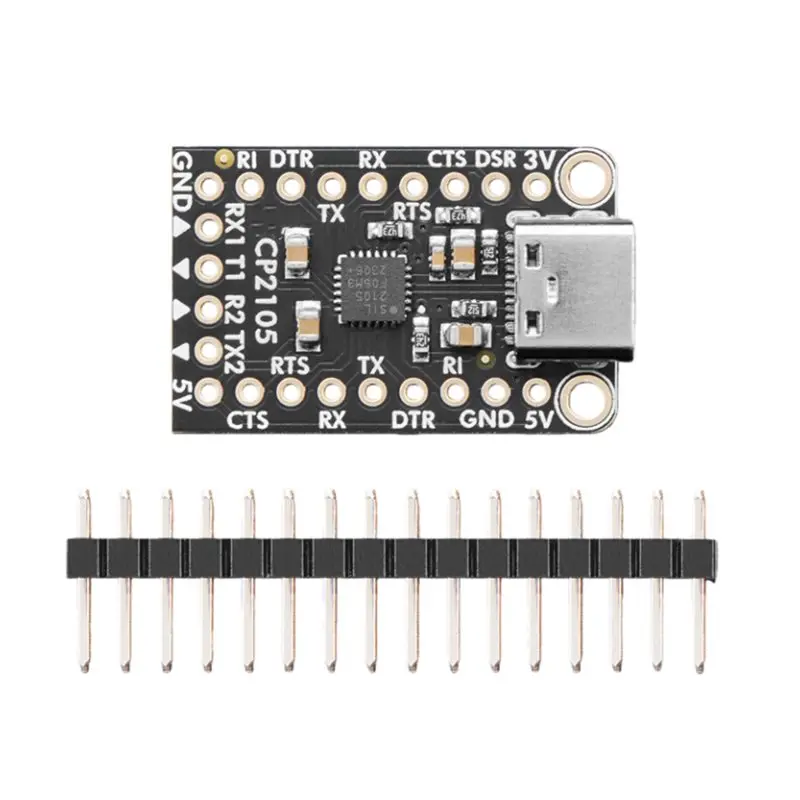 【Price Drop !!】CP2105 USB To Dual UART Serial Converter-USB C Interface For Enhanced Device Connectivity Friend