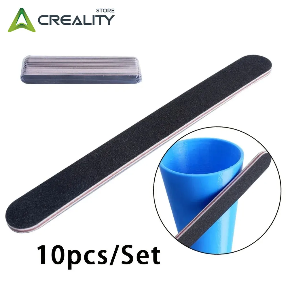 10pcs Double-sided Grinding Strip 3D Printing Model Tool Grinding Rod Sanding Flat Paper Finishing Tools Accessory