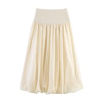 Summer minimalist style V-neck slim fit structured knit short sleeved knitted jacket with suspender short top and half skirt - Image 4