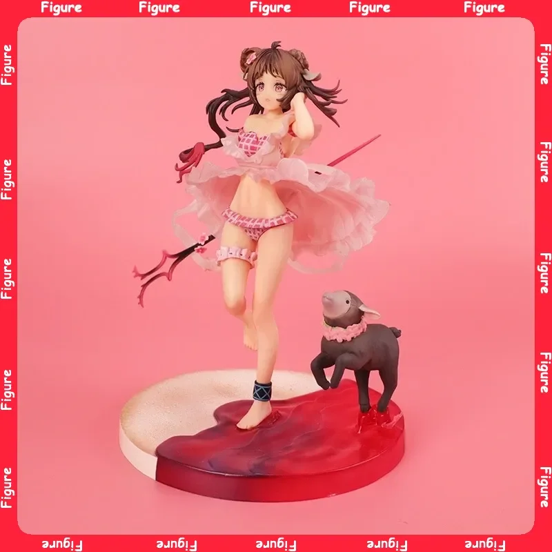 

Arknights 24 см Eyjafjalla летний купальник игра девушка фигурка модель статуя Коллекционное украшение для рабочего стола орнамент игрушка в подарок ПВХ