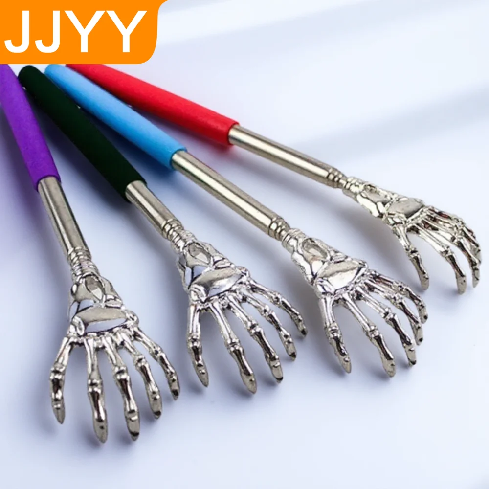 

Выдвижной массажер для спины, скребок для массажа когтей из нержавеющей стали, массажер для спины, инструмент