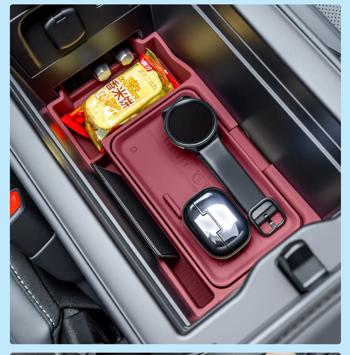 

For Toyota RAV4 Wildlander XA60 2026 Center Console Armrest Storage Box Car Style Compartment Organizer Tray Cover Accessories