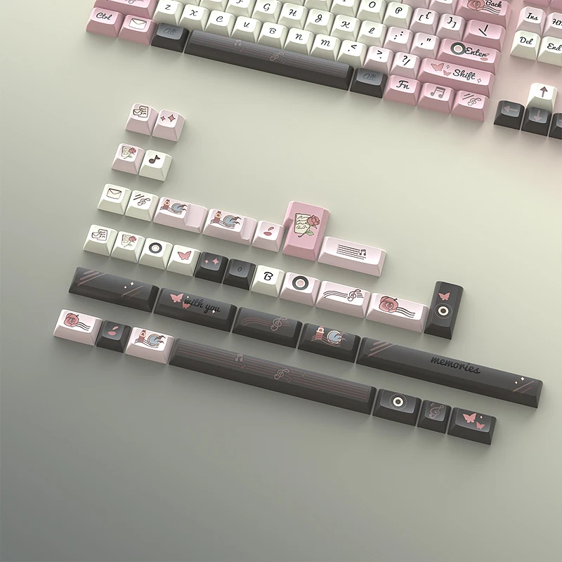 Copritasti per record di memoria Altezza KCA set completo di personalizzazione a sublimazione su cinque lati grande set completo di spazi divisi