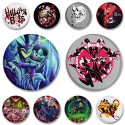 I'm Not A Boss Cartoon POSSUM Helluva Boss Soft Button Pin Novelty Badges Handmade Exquisite Brooches for Backpack Jewelry Gifts