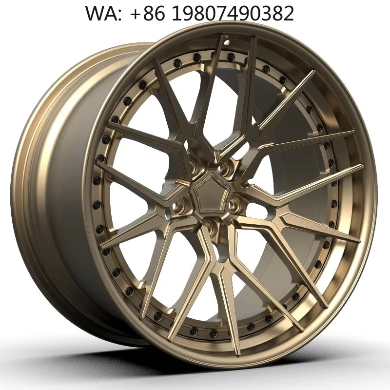 18-23 Inch Multi PCD 5x112 5x114.3 5x120 5x130 2-Piece JWL VIA Certified Forged Alloy Wheels
