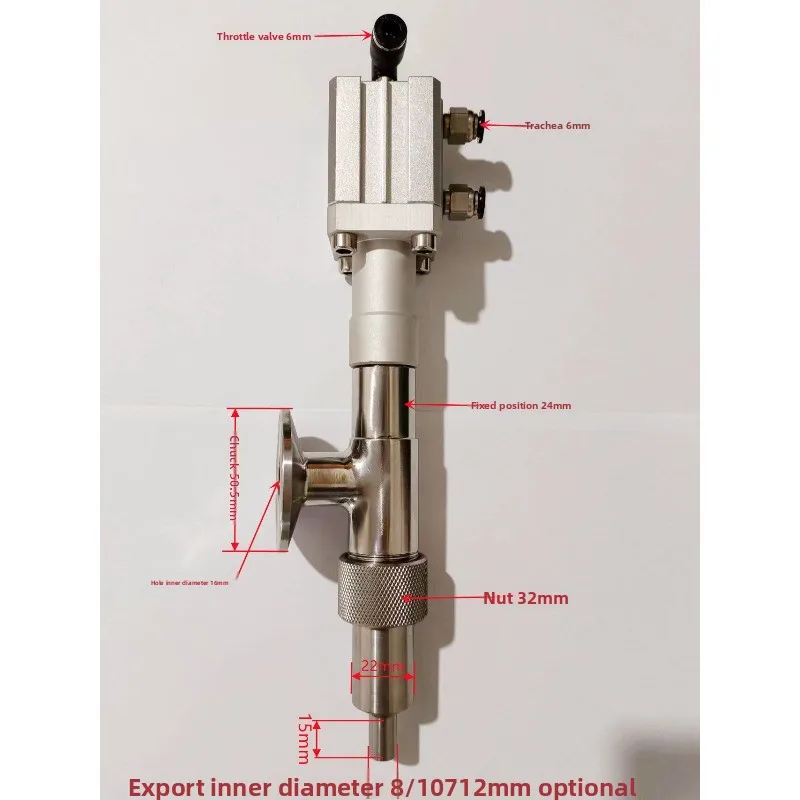 ملحقات ماكينة التعبئة 304 316 رأس التعبئة مع رأس تعبئة شفط مضاد للتنقيط