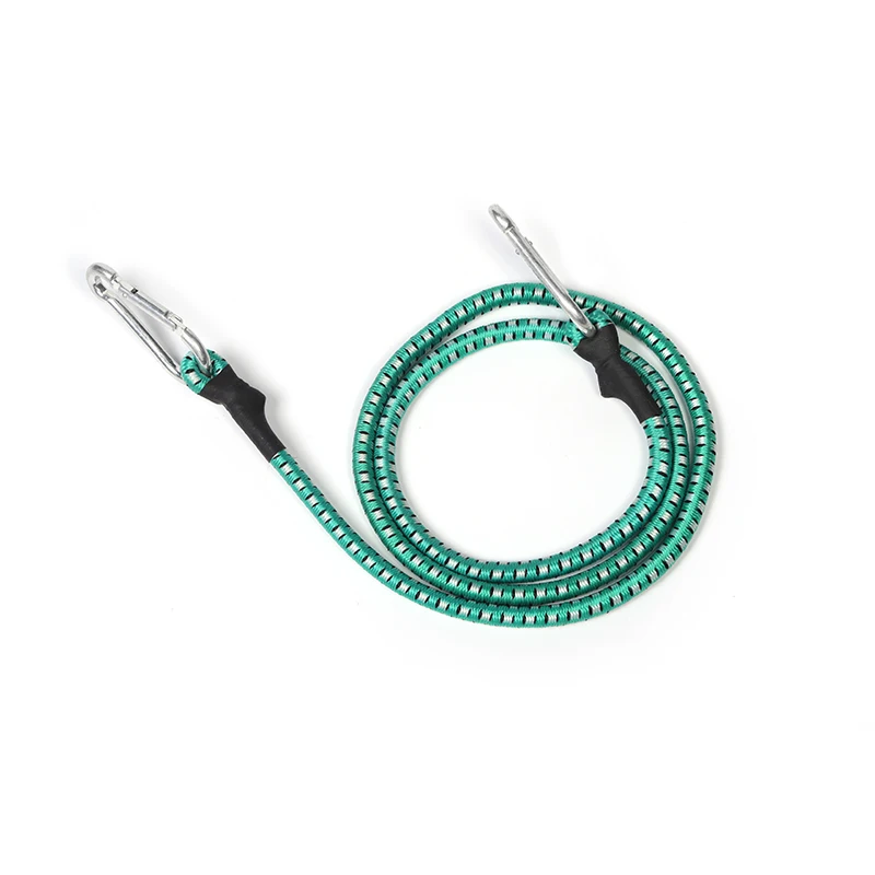 

Custom Heavy Duty UV Resistant Elastic Bungee Jumping Cord with Carabiner for Ratchet Tie Downs