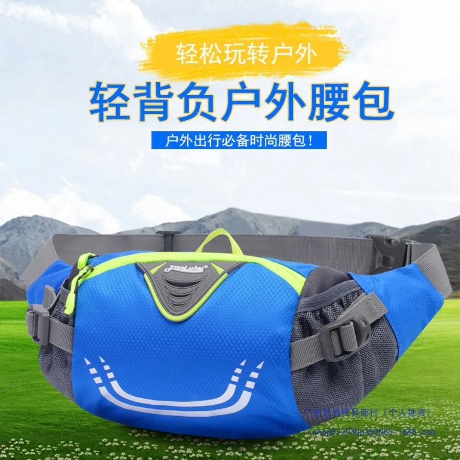 

【New style】New waist bag unisex sports waist bag casual running waist bag waterproof multifunctional riding waist bag