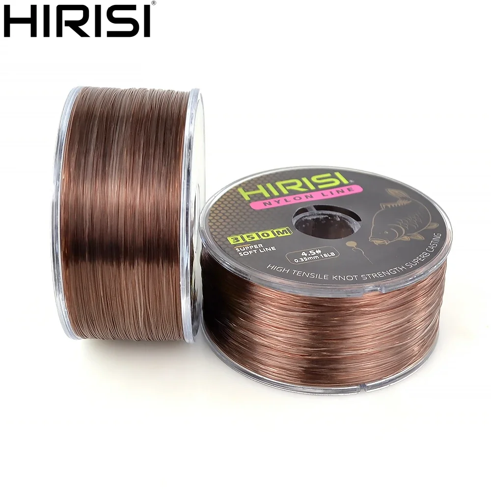 

Hirisi 350M Nylon Line 12-20LB Japan Monofilament Super Strong Carp Fishing Line