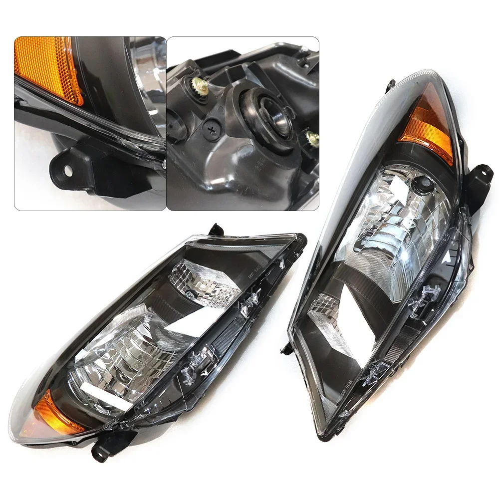 

Left Side/ Right Side Headlight Headlamp Assembly Fits Toyota Yaris1.5L 2012 2013 2014 8113052D30