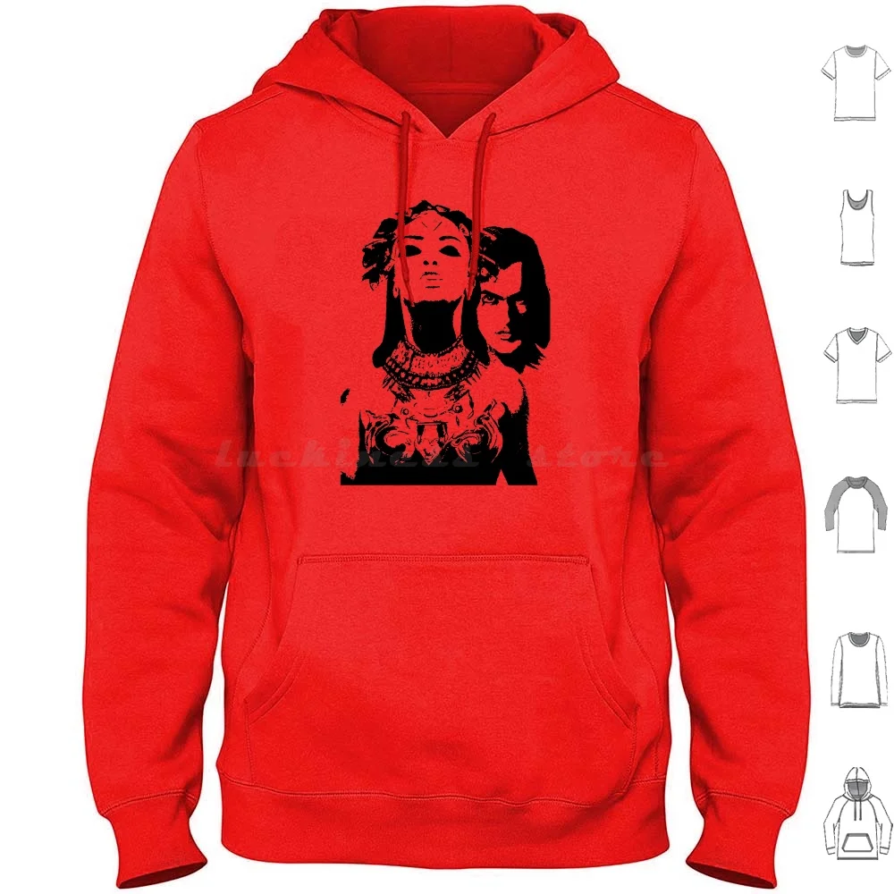 Queen Of Damned Hoodies Long Sleeve Queen Of Damned Queen Damned Lestat Metal Music Akasha Disturbed Chester Bennington