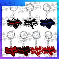 Car Motorcycle Keychain Badge Keyring Metal Key Chain Ring Holder  For Honda kawasaki Harley Suzuki Yamaha Creativity Logo