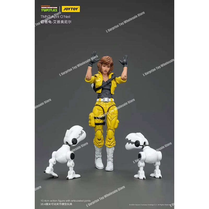 Joy Toy JT00669 TMNT April O'Neil Anime Action Figure Figures Model Garage Kit Custom Toys Gifts Presale