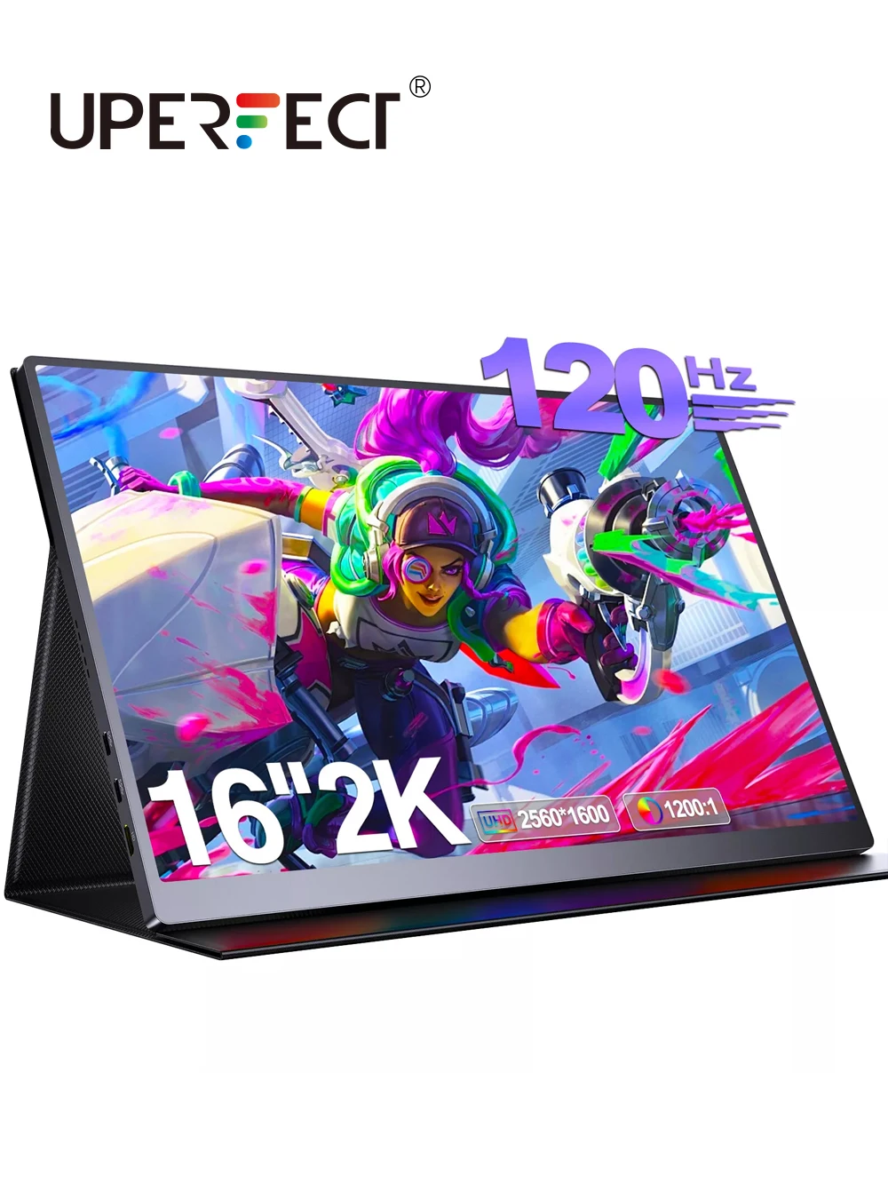 UPERFECT 2K 120Hz Portable Gaming Monitor 16