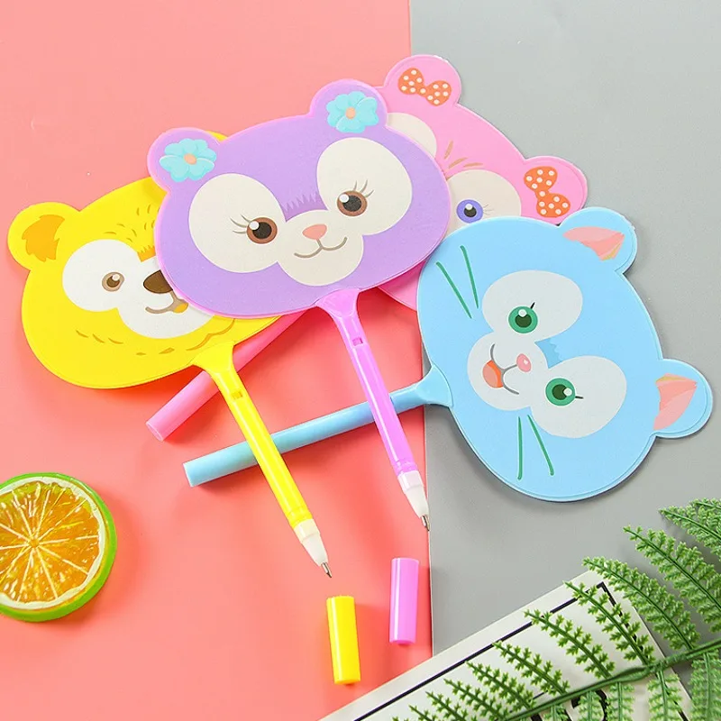 24 шт., гелевые ручки с рисунком мыши