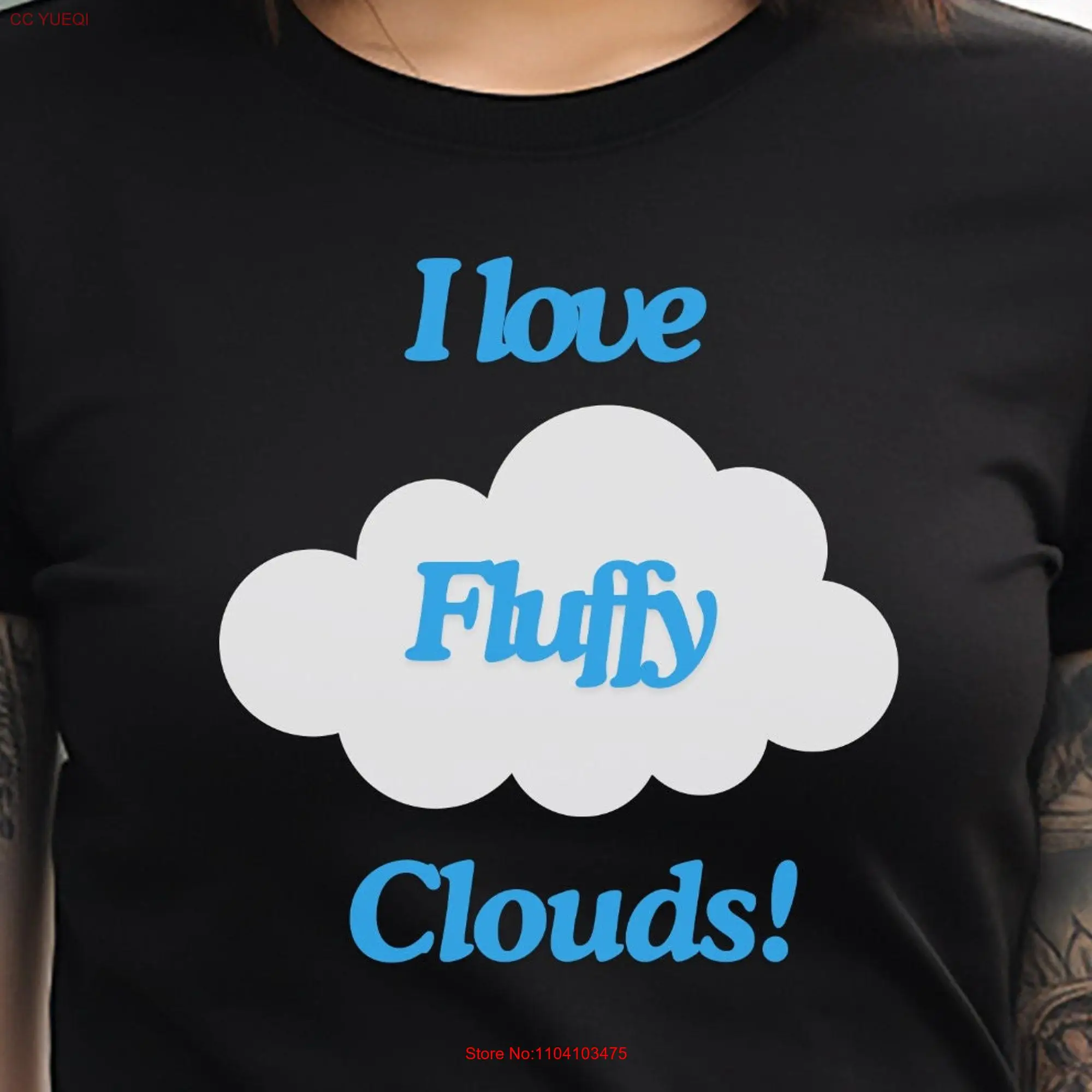 Cloud T shirt Comfy Cloudwatcher Ideal for Enthusiasts Aficionados Dreamy Cozy Comfort long or short sleeves