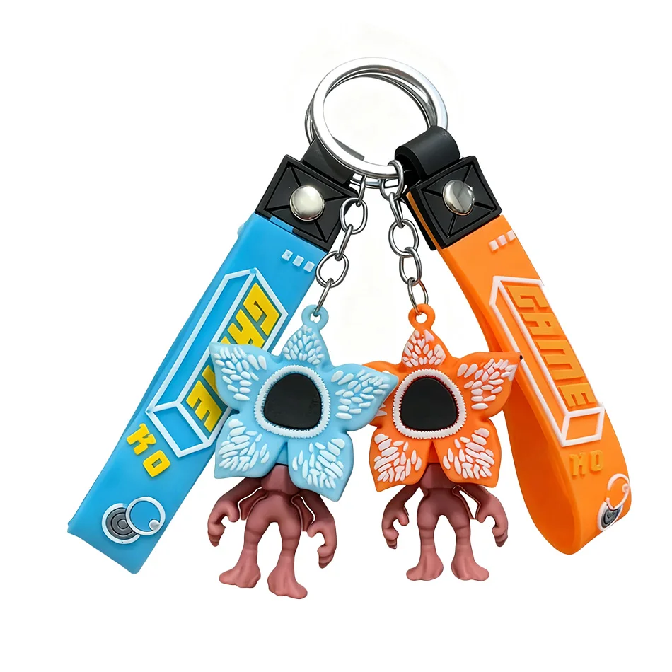 غريب سلاسل المفاتيح على ظهره زينة هدايا الحفلات العودة إلى موسم المدرسة أصدقاء ملحقات أجزاء عيد الميلاد نموذج دمية لعبة هدية #4