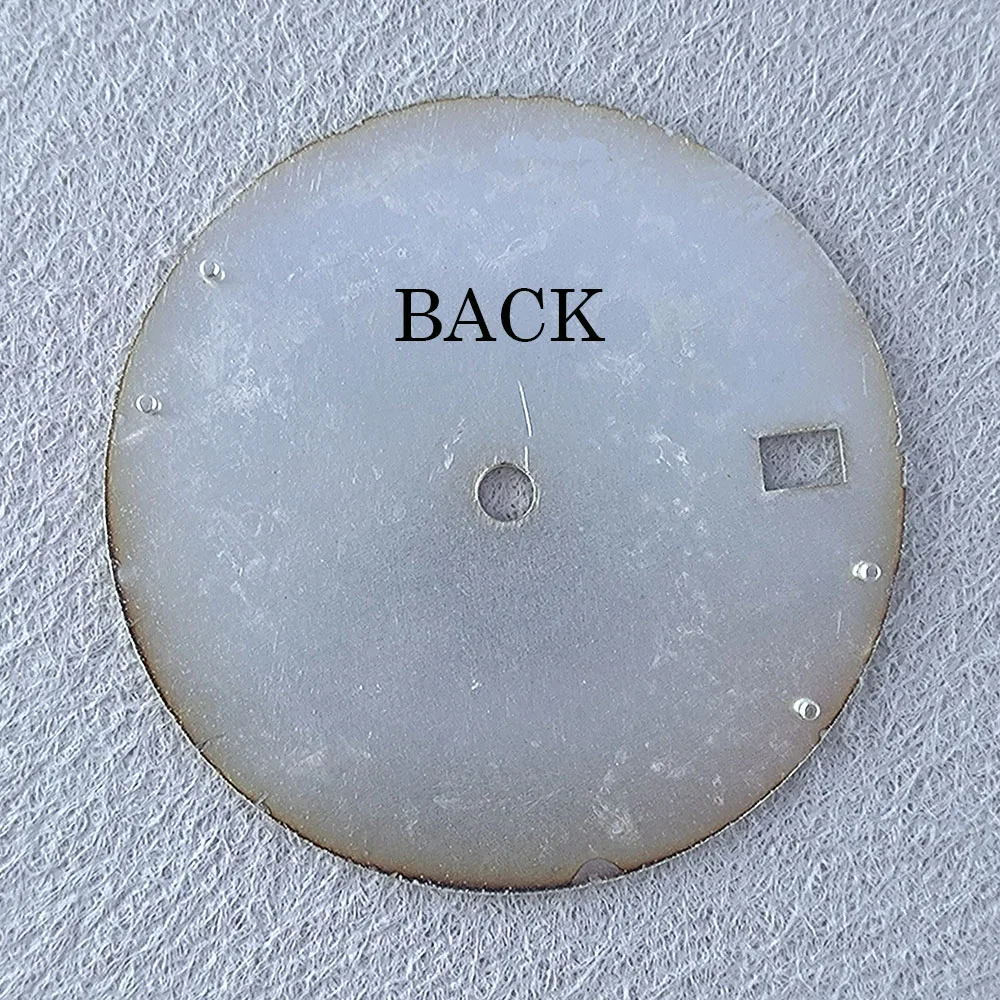 Dial Jam Tangan Pria NH35 Dial Logo Kustom Dial 28.5mm Hitam Hijau Biru Dial Cocok untuk Mesin Jam NH35/NH36 Aksesoris Jam Tangan Alat Perbaikan