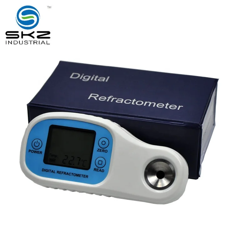 SKZ1019 Digital Display Able to Fit Into a Pocket 0.3ml Sample Volume Automatic Power Off  Handheld Digital Refractometer