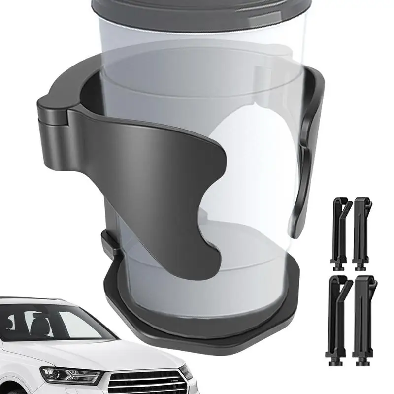 Car Air Vent Cup Holder Cup Holder Expander With 360 Rotation Adjustable Drink Stand With 2 Pairs Air Vent Clips For Mugs Coffee