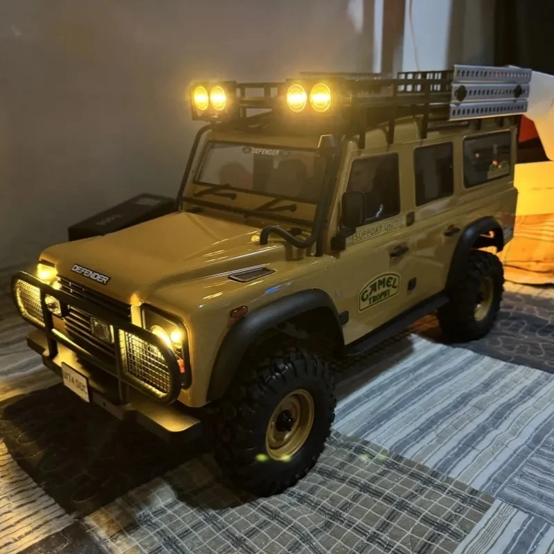 Fms 1/10 كأس الجمل Fcx10 محاكاة Rc نموذج التحكم عن بعد الكهربائية تسلق سيارة على الطرق الوعرة مركبة لعب للأولاد هدايا #6