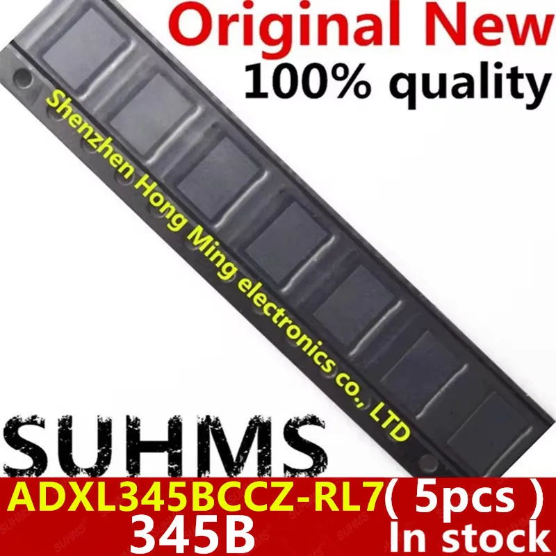 (5piece)100% New ADXL345 ADXL345B 345B ADXL345BCCZ ADXL345BCCZ-RL7 LGA-14