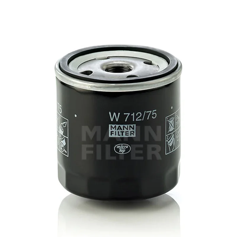 MANNFILTER W712/75 / W712/75M Oil Filter Fits CHEVROLET Captiva DAEWOO Nubira BUICK Excelle OPEL 96879797 650401 EC94797406