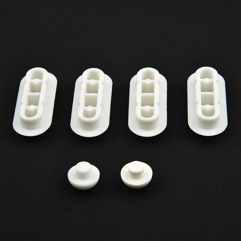 

4pcs Toilet Lid Accessories Toilet Seat Buffers Stop Bumper Fit Small Round And Long Type For Most Of White Toilets Seat parts