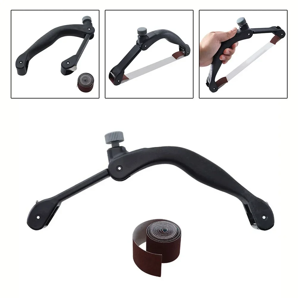 Adjusting Screw Bow Shaped Design Grinding Length Vitrified Fiber Sanding Bow Specifications Spring Grooves Suitable For