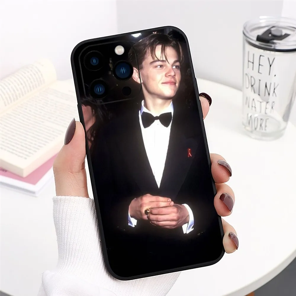 Leonardo DiCaprio Phone Case For iPhone 13 14 15 11 12 Mini Pro Max Transparent Shell