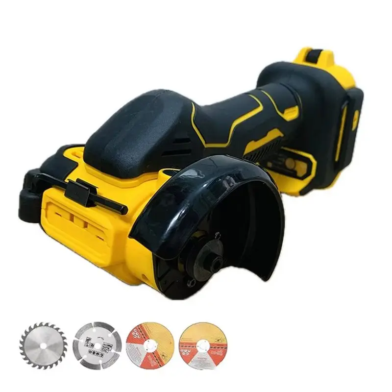 

AT29-Polishing Grinding Machine 3" Mini Cordless Angle Grinder Electric Cutting Power Tool For 20V 18V Battery