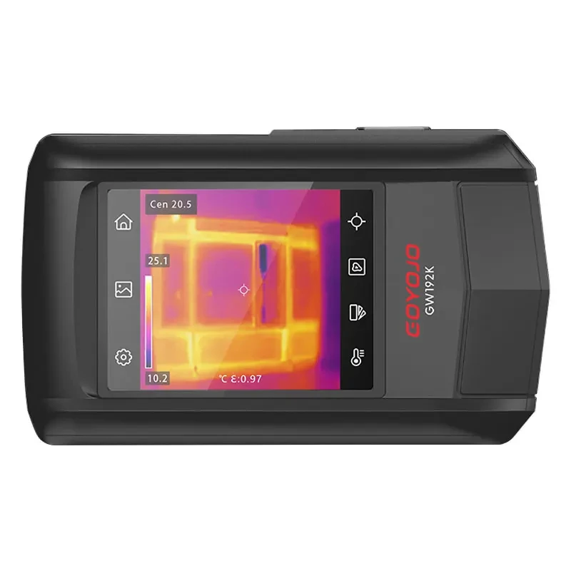 GOYOJO Thermal Camera Pocket Touch Screen Super IR 192x192 Thermal Imaging Camera 25Hz Portable Thermal Imager