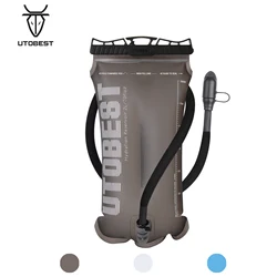 UTOBEST 1.5L/2L/3L Water Bladder Hydration Pack Reserevoir TPU Water Storage Bag for Camping Cycling Running Hiking