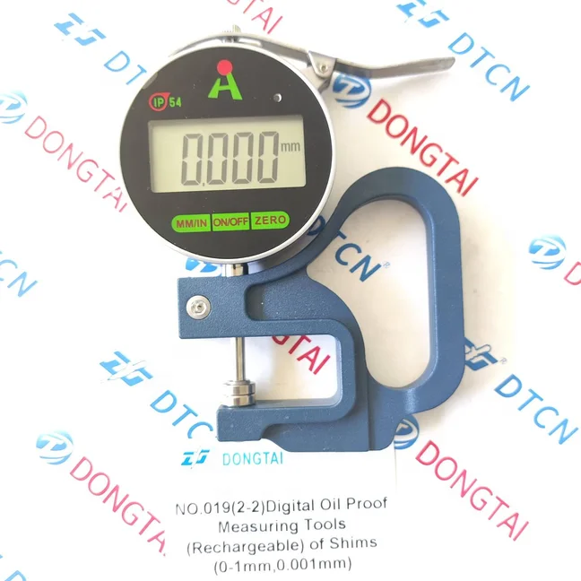 NO.019(2-2) Rechargeable Digital Measuring Tool for Shims Metal Material 0-10mm & 0.001mm Precision Vehicle Tool