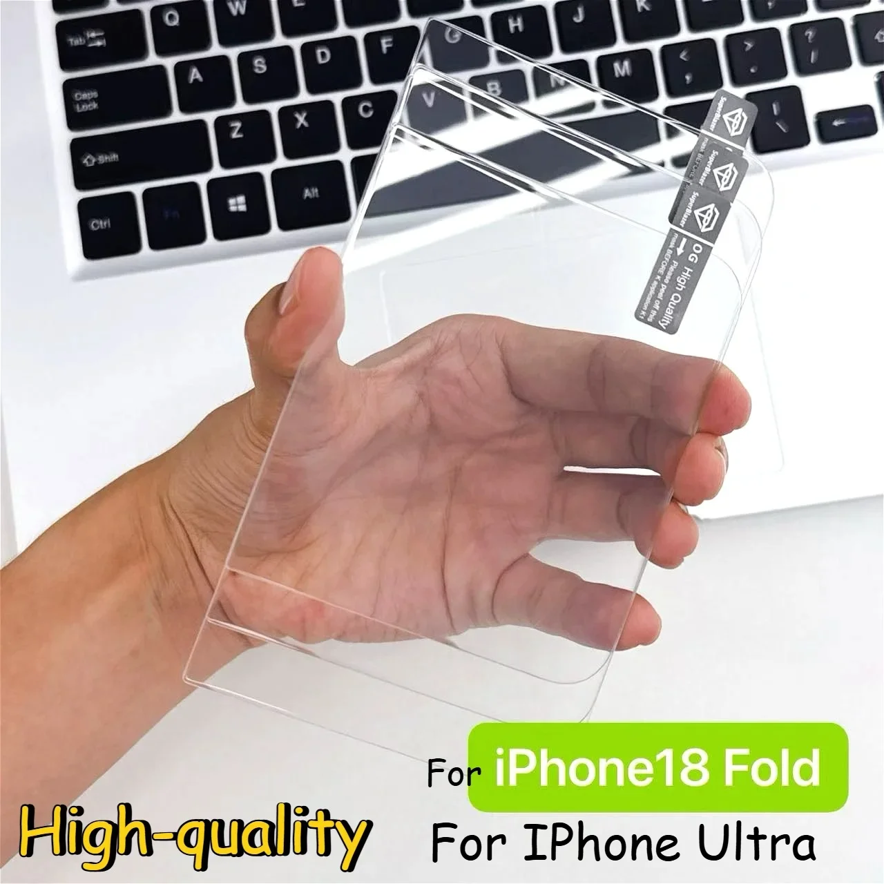1-3Pcs Premium Ultra Clear 3D Tempered Glass Protectors Flim for IPhone 18 Fold Ultra 18 Pro Max Screen 9H HD Flim Scratch Proof