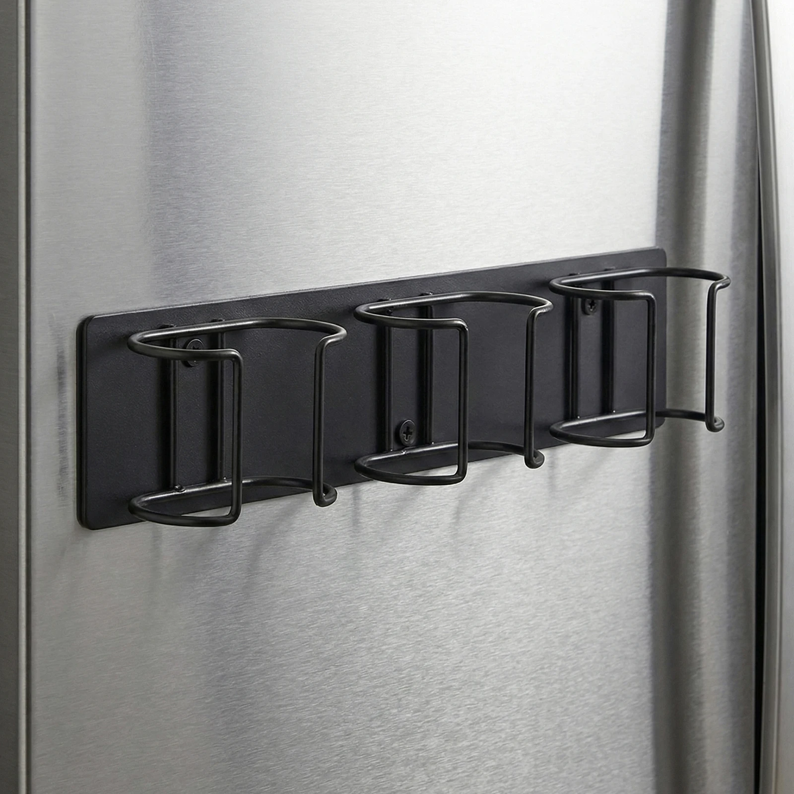 

Магнитный органайзер для бутылок Stanley 40 унций: подставка для хранения с 6 держателями и 6 креплениями для крышек для холодильника и шкафа