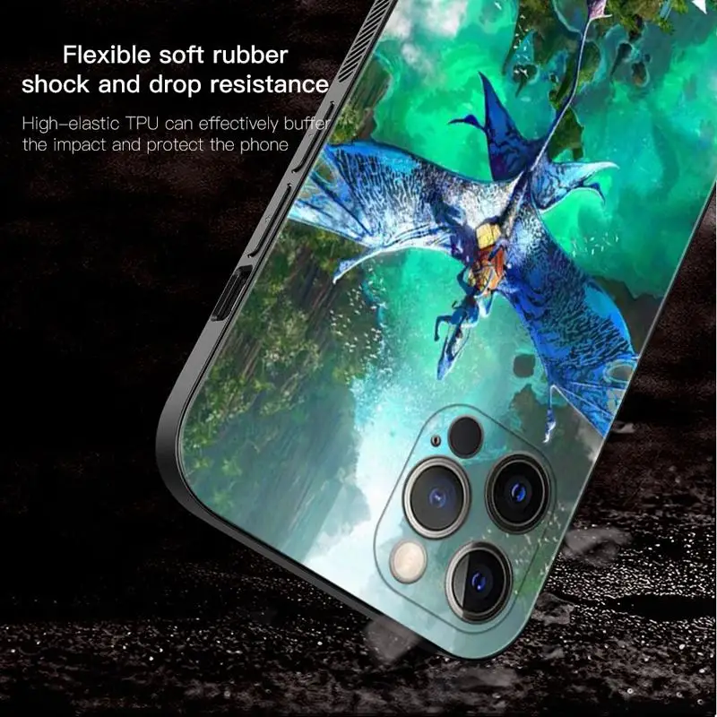 Disney Avatar The Way of Water Movie Phone Shell For Apple iPhone 14 13 12 11 Pro Max 13 12 Mini XS Max XR X 8 Plus Case