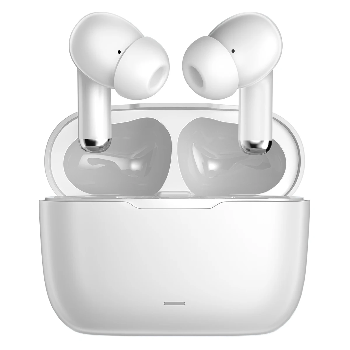 TWS In-Ear Wireless Earphones Hi-Fi Music Earbuds with Smart Touch Stereo Sound Long Playtime Stable Connection for Sports