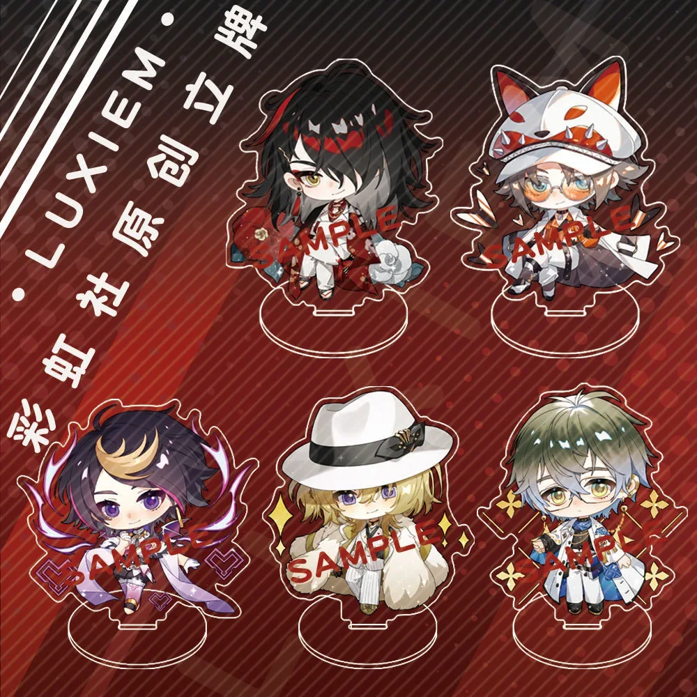 luxiem Rainbow wyświetlacz etykiet mysta vox luca kwadratowa animacja peryferyjna