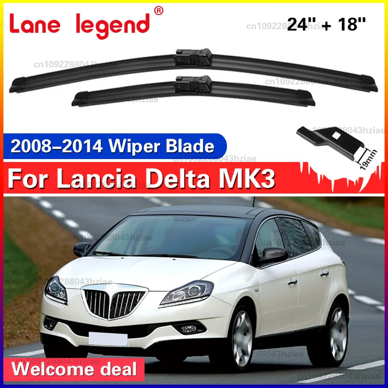 

Для Lancia Delta MK3 2008-2014 щетки стеклоочистителя переднего стекла 2 шт. аксессуары для окон ветрового стекла 2009 2010 2011 2012 2013