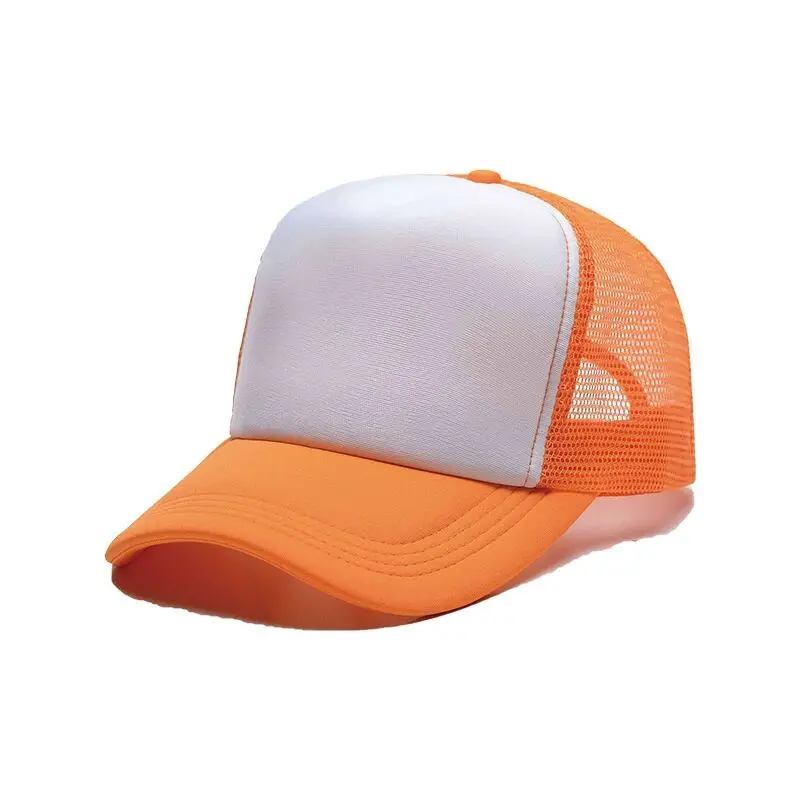 Sublimation Blank Caps Multiple Color Sublimation Peaked Cap Snapback DIY Gifts Sport Hat For Heat Press Printing Transfer