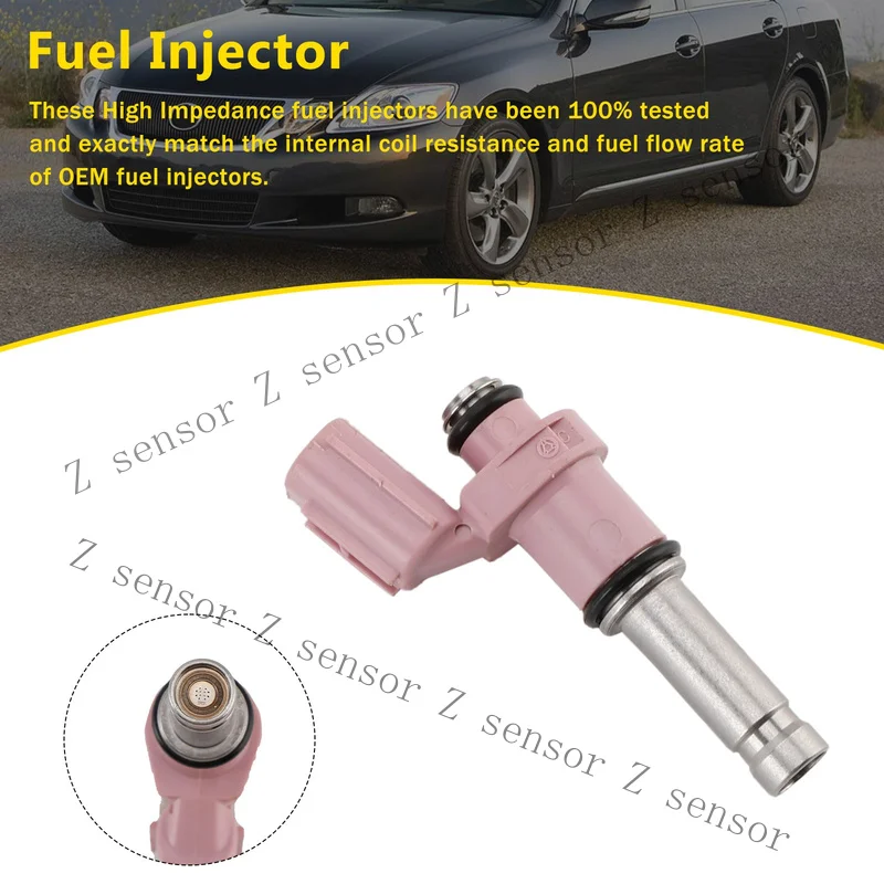 RRR+ 1PCS Fuel Injector 23250-31070 For Lexus GS350 3.5L V6 2007-2015 For RC350 Y1 T9