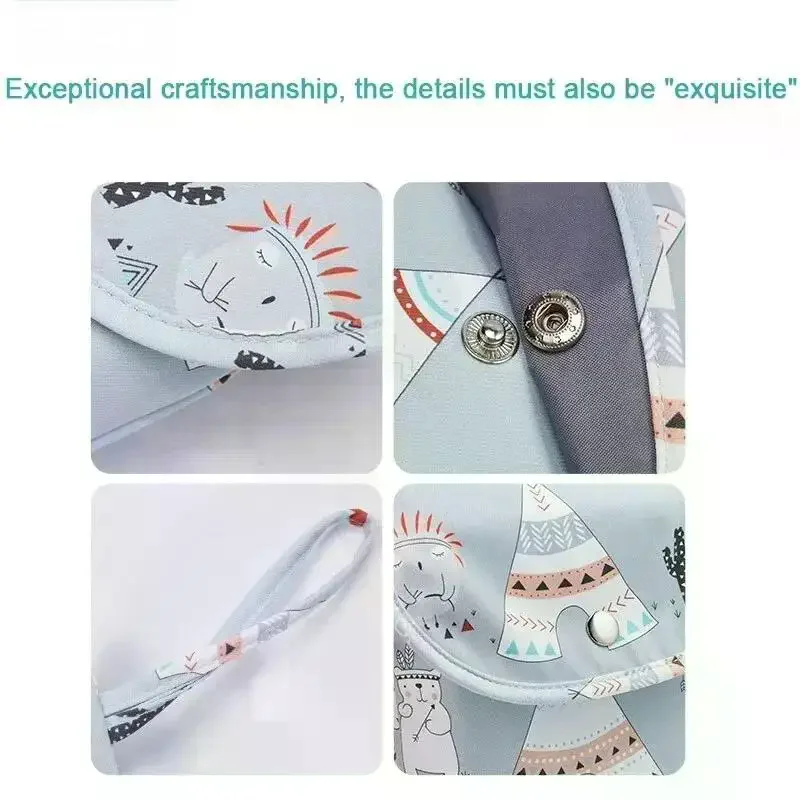 

Сумка для детских подгузников, водонепроницаемая, влажная и сухая сумка, сумка для хранения мамы, органайзер для подгузников, вставка-тоут, дорожная сумка для переноски коляски