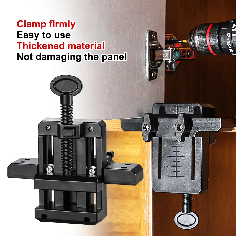 

Multifunctional Cabinet Door Mounting Jig Auxiliary Tool Cabinets Frame Install Clamp Household Hidden Door Mounting Support Arm