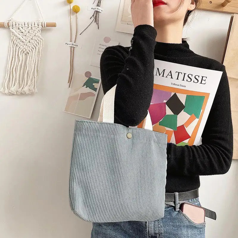 

Cute Tote Bag Woman Girls Lady Travel Shopping Cloth Handbags Lunch Bag Small Portable Hand Pouch Bag Organizer