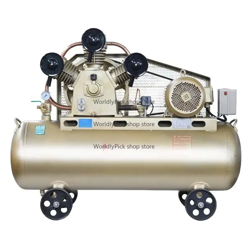 Портативный поршневой воздушный компрессор, питание от переменного тока, 12 В, 7,5 кВт, 10 л.с., новый сорт для производства растений